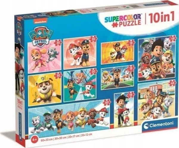 Clementoni Clementoni Pussel 10in1 Paw Patrol PAW PATROL 20270