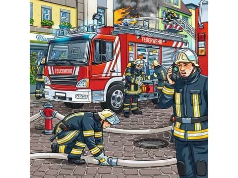 Ravensburger 09335 puslespill 49 stykker Yrker