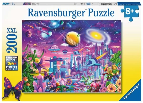 Ravensburger Cosmic City, 200 stykker, Fantasi, 8 år