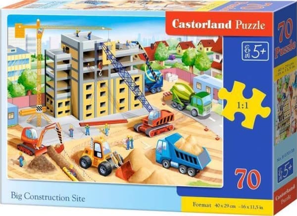 Castorland B-070138, 1 styck, Tecknade serier, 5 År