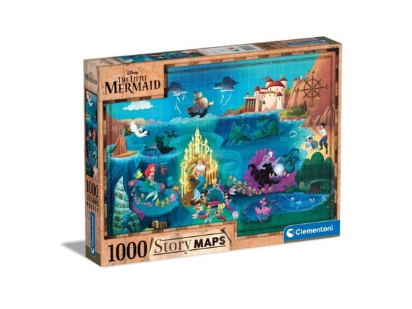 Clementoni Disney Baby 39664, 1000 stykker, Tegneserier, 10 år