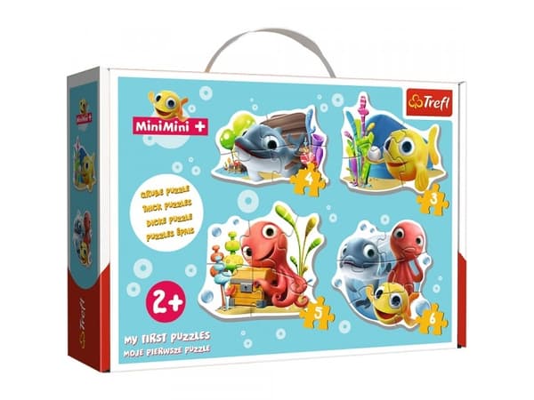 Trefl Puzzle Baby Classic Fish MiniMini Canal + 36125 Trefl Trefl