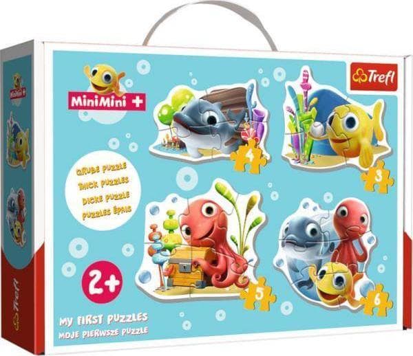 Trefl Puzzle Baby Classic Fish MiniMini Canal + 36125 Trefl Trefl