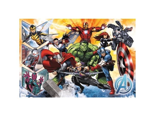 Trefl The power of the Avengers, 100 styck, Tecknade serier, 6 År