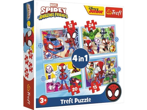 Trefl 34611, 24 stykker, Andre, 4 år