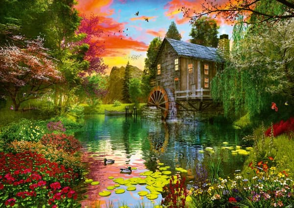 The Watermill Pussel 1000 bitar Schmidt