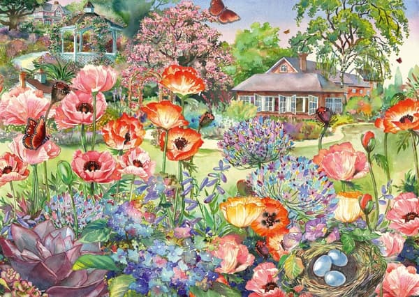 Blooming garden Puslespill 1000 brikker Schmidt