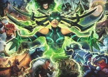 Ravensburger Marvel Villainous Hela Puslespill 1000 stykker Komikk