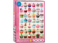 Miniatyrbild 1 av 2: puzzle 1000 cupcake 6000-0586
