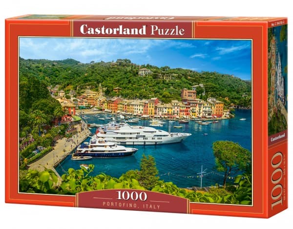 Castorland Portofino, Italy, 1000 styck, Liggande, 9 År