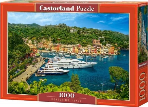 Castorland Portofino, Italy, 1000 styck, Liggande, 9 År