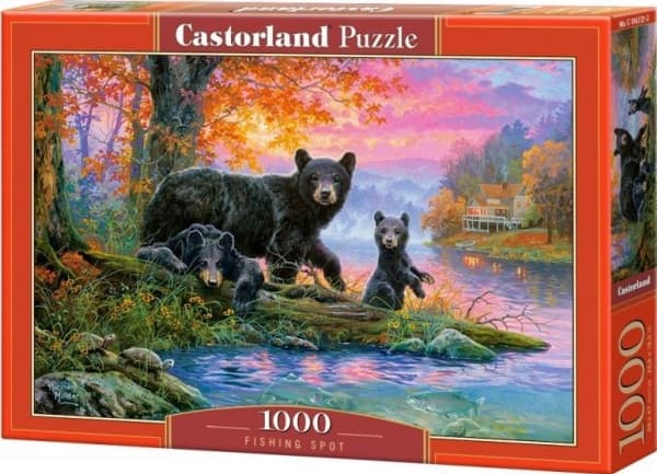 Castorland Fishing Spot, 1000 styck, Djur, 9 År