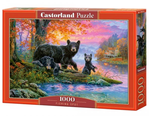 Castorland Fishing Spot, 1000 styck, Djur, 9 År