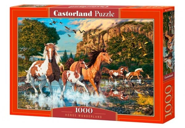 Castorland C-104789-2, 1000 stykker, Dyr, 9 år