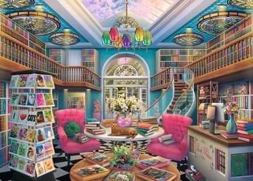 Ravensburger Puzzle 2D 1000 pieces Palace of Books