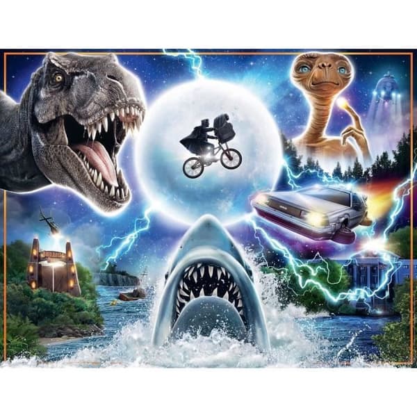 Ravensburger - Pussel 2000 bitar - Universals kultfilmer