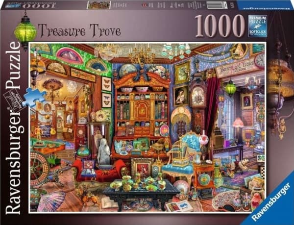Ravensburger Puslespill 1000 stk. - Skatterom
