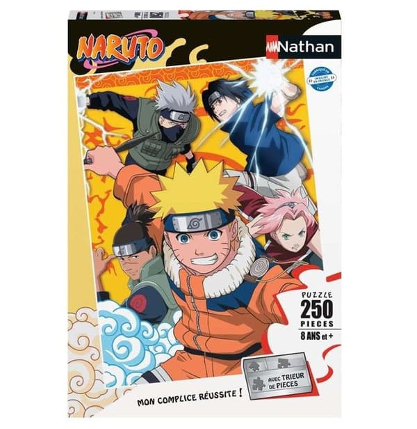 Nathan - Pussel 250 bitar - Naruto på ninjaakademin