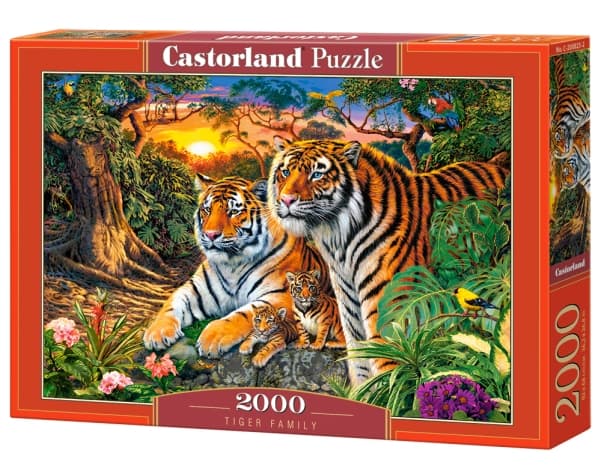 Castorland C-200825-2, 2000 kpl, Eläimet, 9 vuosi/vuosia