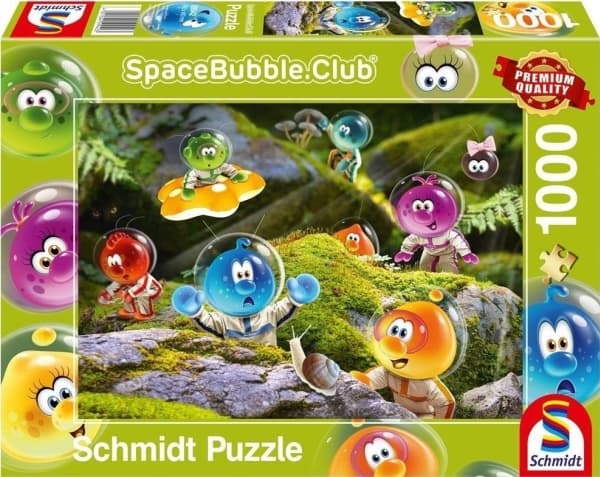 Schmidt Games Puzzle PQ 1000 Avaruus kupla Forest Landing G3