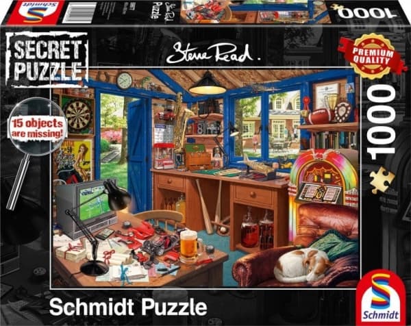Schmidt Spiele 59977, 1000 stykker, Kunst, 12 år