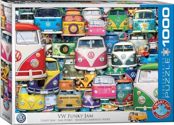Puslespill 1000 VW - Funky Jam