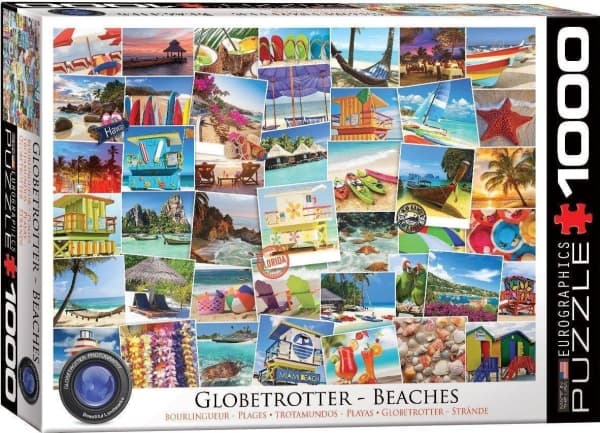 puzzle 1000 globetrotter beaches 6000-0761