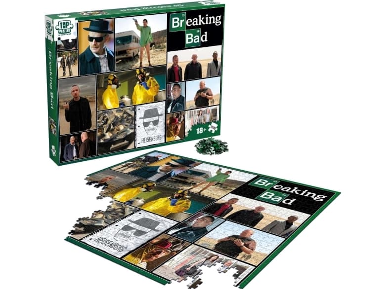 Winning Moves Puzzle 1000 Breaking Bad collage