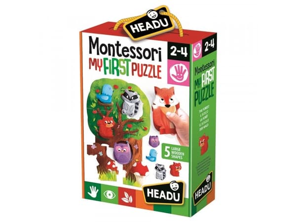 HEADU &ldquo;Montessori&rdquo; Det første puslespillet &ldquo;Mi&scaron;who&ldquo;