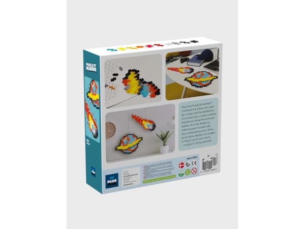 Plus-Plus Puzzle By Number Space 500pcs