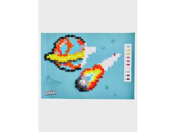 Plus-Plus Puzzle By Number Space 500pcs