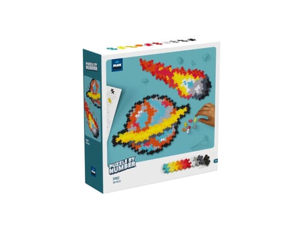 Plus-Plus Puzzle By Number Space 500pcs