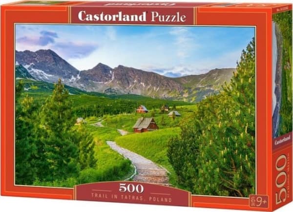 Puzzle 500 elements Trail in the Tatra Mountains, Poland