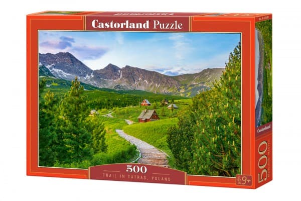 Puzzle 500 elements Trail in the Tatra Mountains, Poland