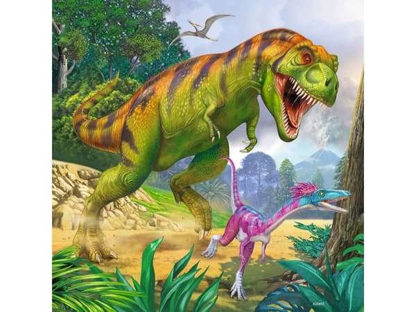 Ravensburger 4005556093588 Kuviopalapeli 49 kpl Dinosaurukset
