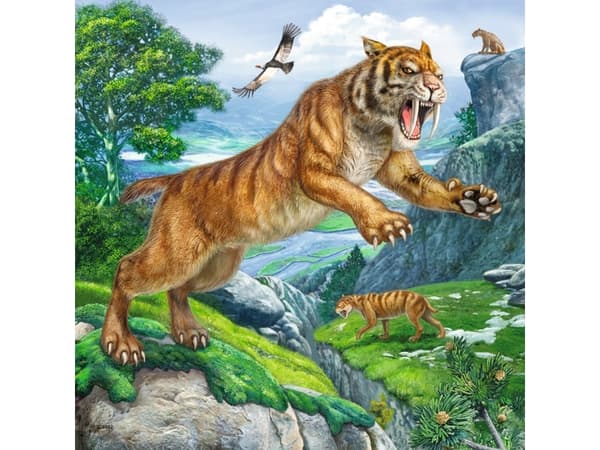 Ravensburger 4005556093588 Kuviopalapeli 49 kpl Dinosaurukset