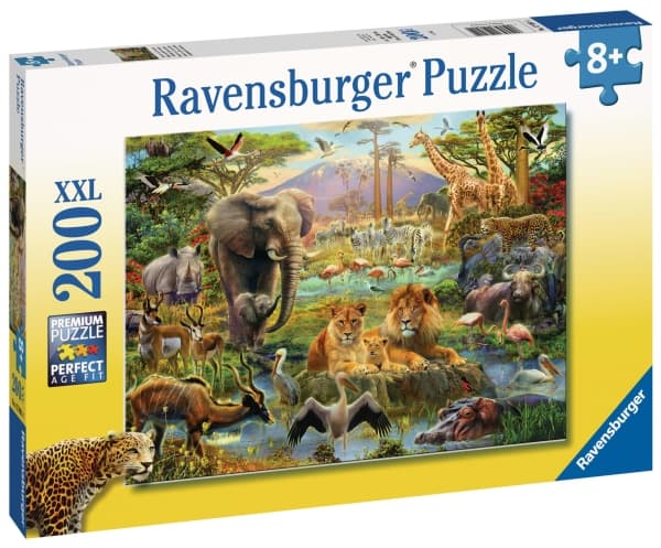 Ravensburger Animals of the Savanna XXL Pussel 200 styck Djur