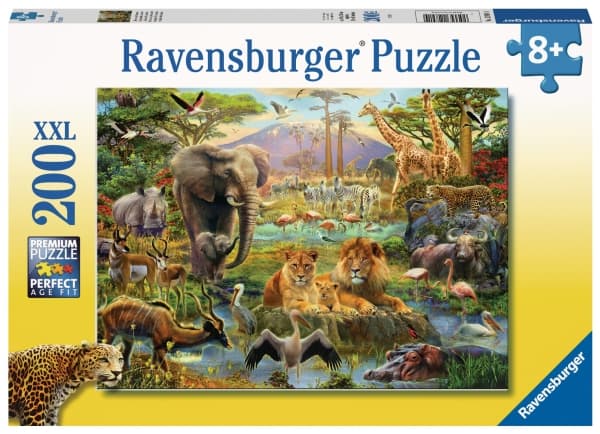 Ravensburger Animals of the Savanna XXL Pussel 200 styck Djur