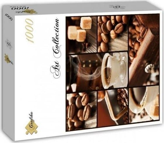 Graf-ika Puzzle 1000 Collage - Coffee