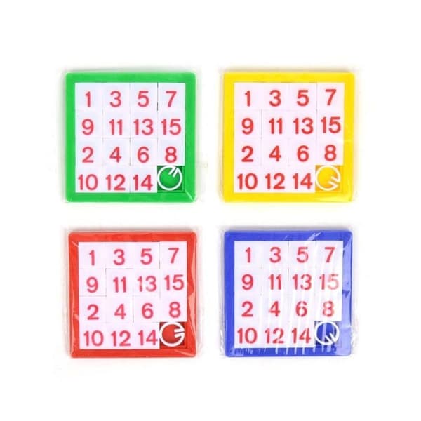 2-Pack - Sifferpussel för Barn - Mini