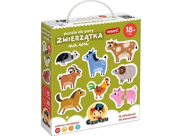 Czuczu A pair of puzzles - Animals in the countryside