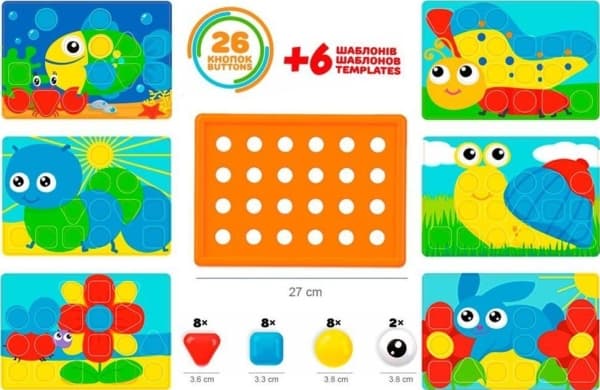 UA TechnoK mosaiikkilelu TEH6047 06047 06047
