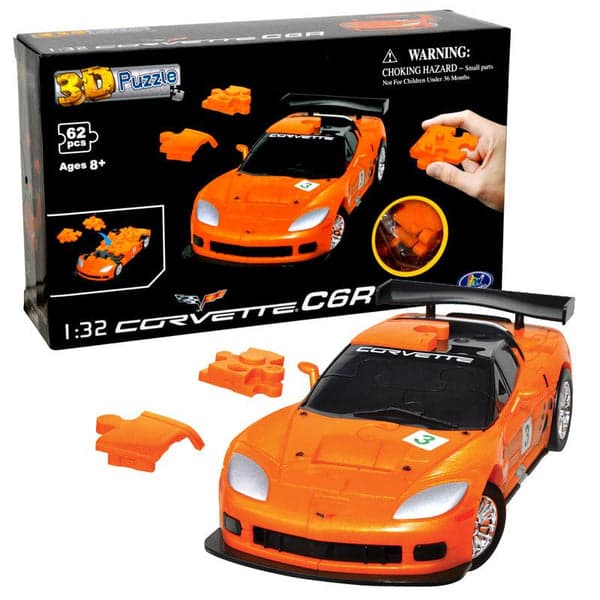 3D Pussel Corvette Orange