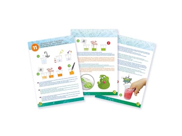 Buki Mega sticky slime, Eksperiment sett, Kjemi, 8 år, Flerfarget
