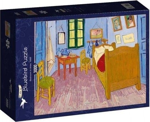 Bluebird Puzzle Puzzle 3000 Artist's Bedroom i Arles, van Gogh