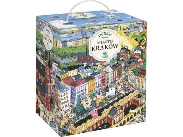 Czuczu Puslespill for barn City of Krakow 500 brikker Puzzlove CzuCzu