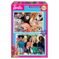 Miniatyrbild 1 av 2: Educa Pussel: Barbie 2 x 100 Bitar