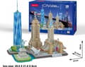 Miniatyrbild 1 av 5: Dante Puzzle 3D City Line New York City (20255)