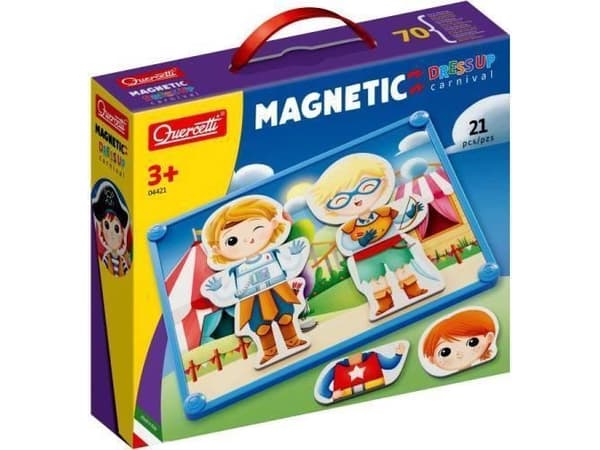 Magnetisk puslespill 21 brikker Dress up Carnival 4421 QUERCETTI