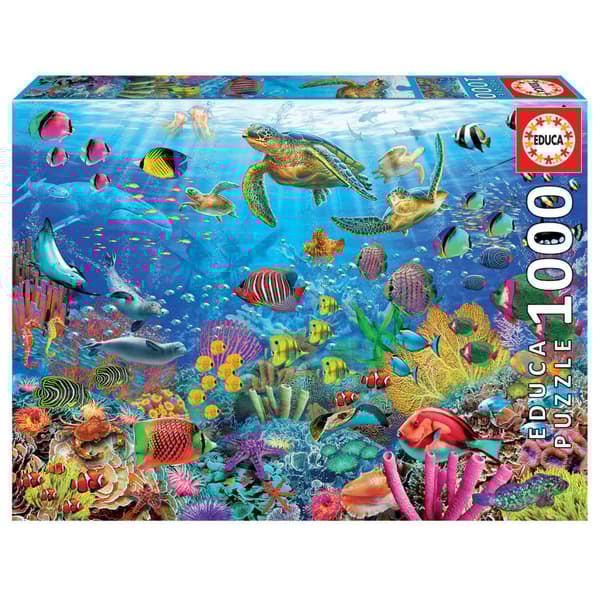 Educa: Tropical Fantasy Turtles 1000 palaa